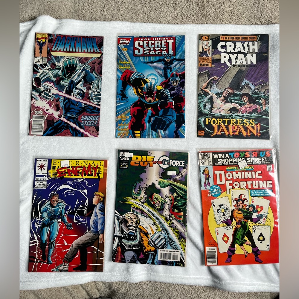 Comic book never taken out